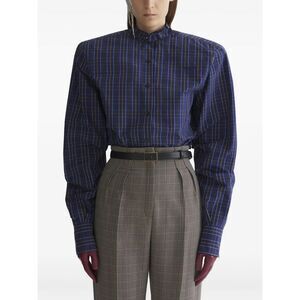 Mugler Blue Tops - Shirts Women